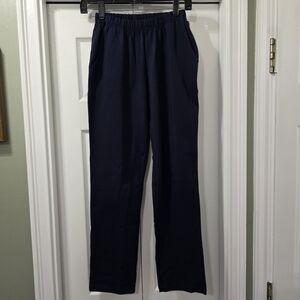 L.L.Bean Women’s Original Perfect Fit Pants Classic Navy XS PET Petite